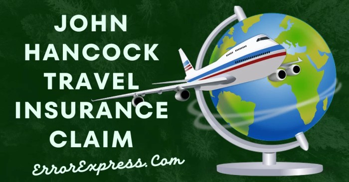 John hancock travel insurance cancel for any reason