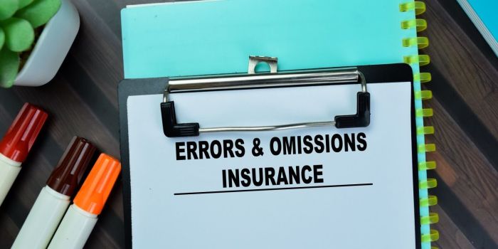 Errors and omissions insurance for bookkeepers