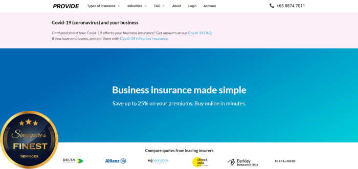 Three business insurance reviews covemarkets